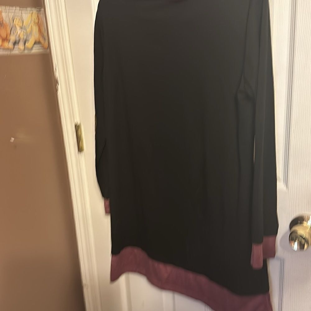 Famulily cowl neck long tunic top/sweaterdress Medium - Picture 4 of 9